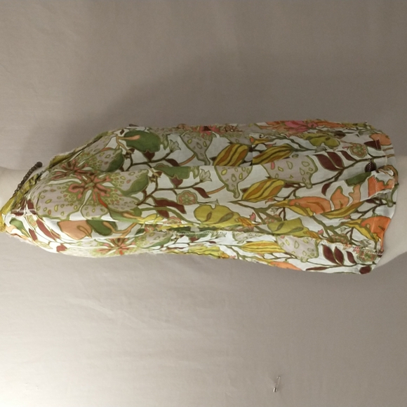 Maliparmi Wild Mod Print Lightweight Cotton Blazer Jacket Tropical Colorful Fun - Picture 4 of 14